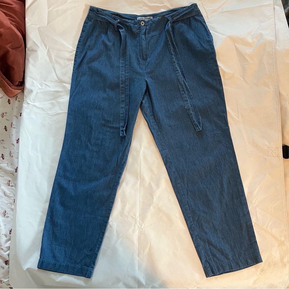 Evan Azzari 100% cotton demin pant.